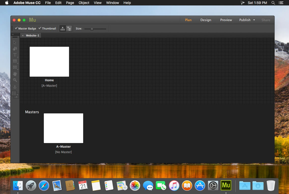 Adobe Muse CC 2018 screenshot 3